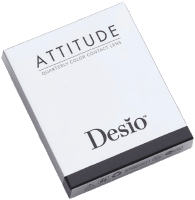 Desìo Attitude Quarterly Collection in two tones sphérique - boîte de 2 lentilles