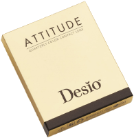 Desìo Attitude Quarterly Collection in three tones sphérique - boîte de 2 lentilles