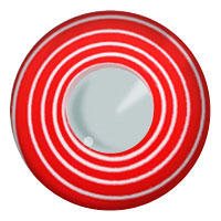 Demoniac PARTY Hypnotic Red