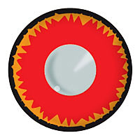 Funny Eyes Red Vampire