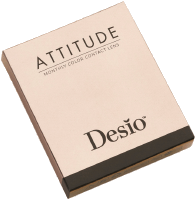 Desìo Attitude monthly collection in one tone sphérique - boîte de 2 lentilles