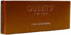 Queen’s twins Sphérique - Boîte de 2 lentilles