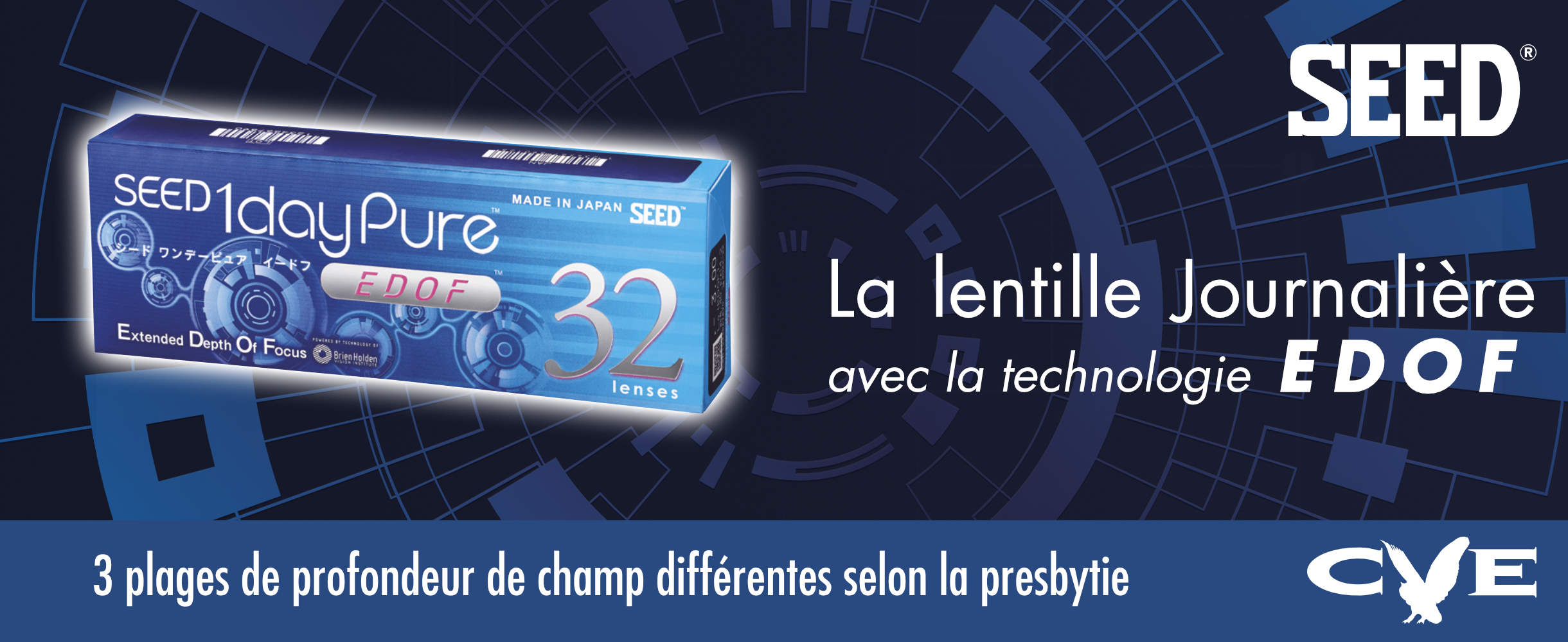 SEED EDOF - Lentille journalière