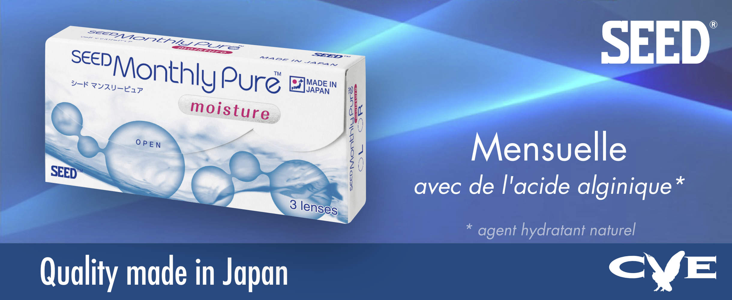 SEED monthly pure - Lentille mensuelle