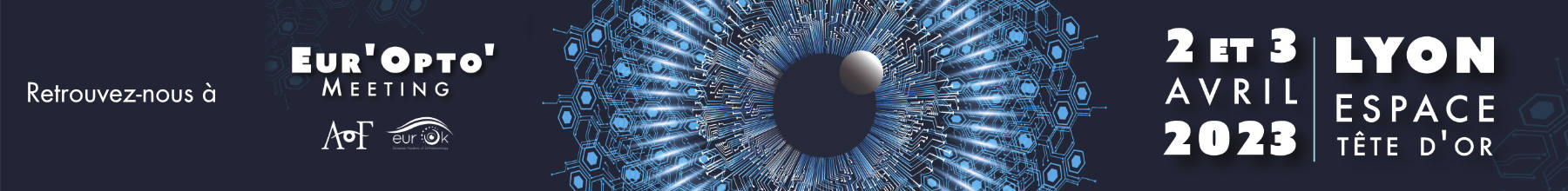 CVE à EurOpto 2023 - 2 au 3 avril - Lyon Espace Tête d